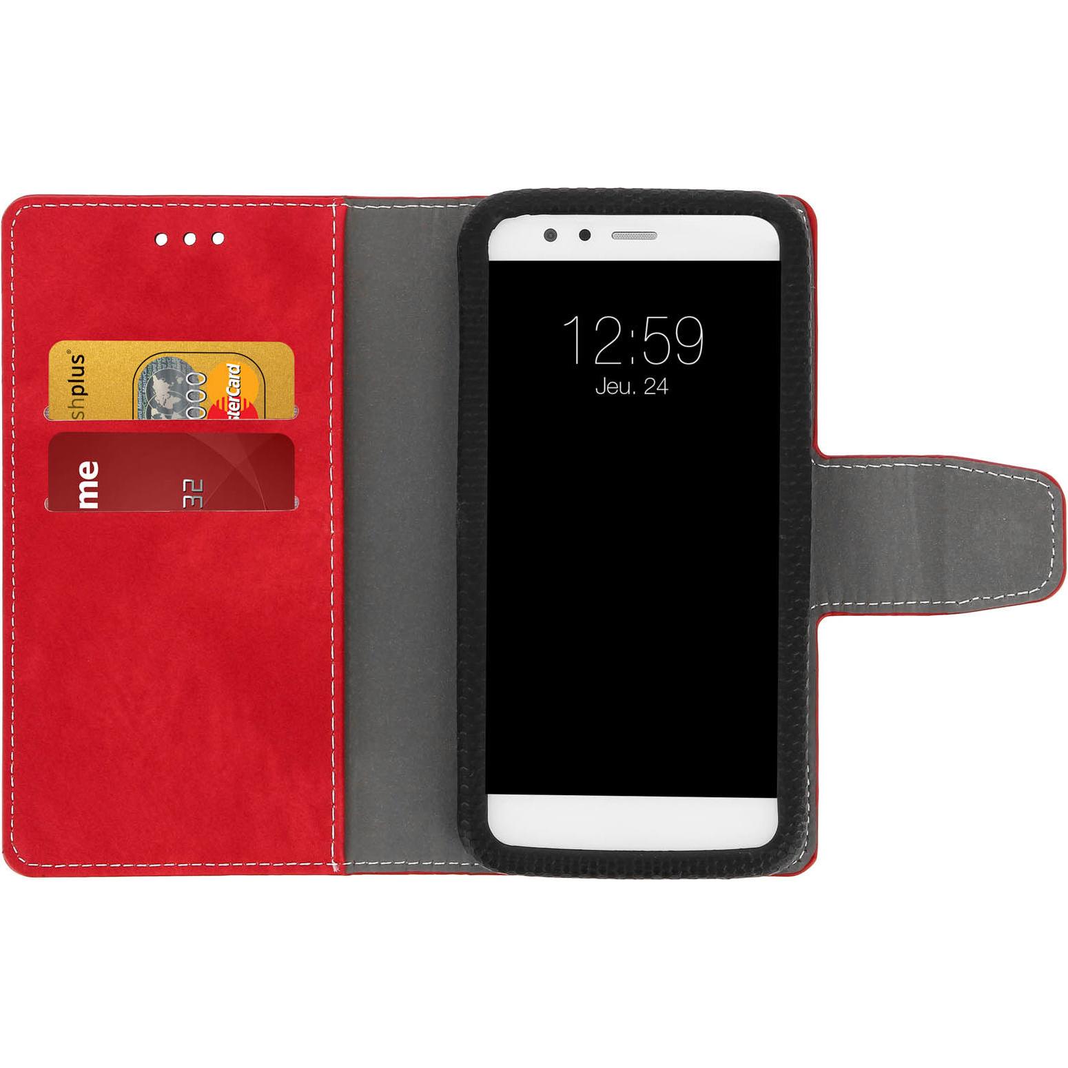 Thumbnail - Avizar Book Series (Universal), Smartphone Hülle, Rot