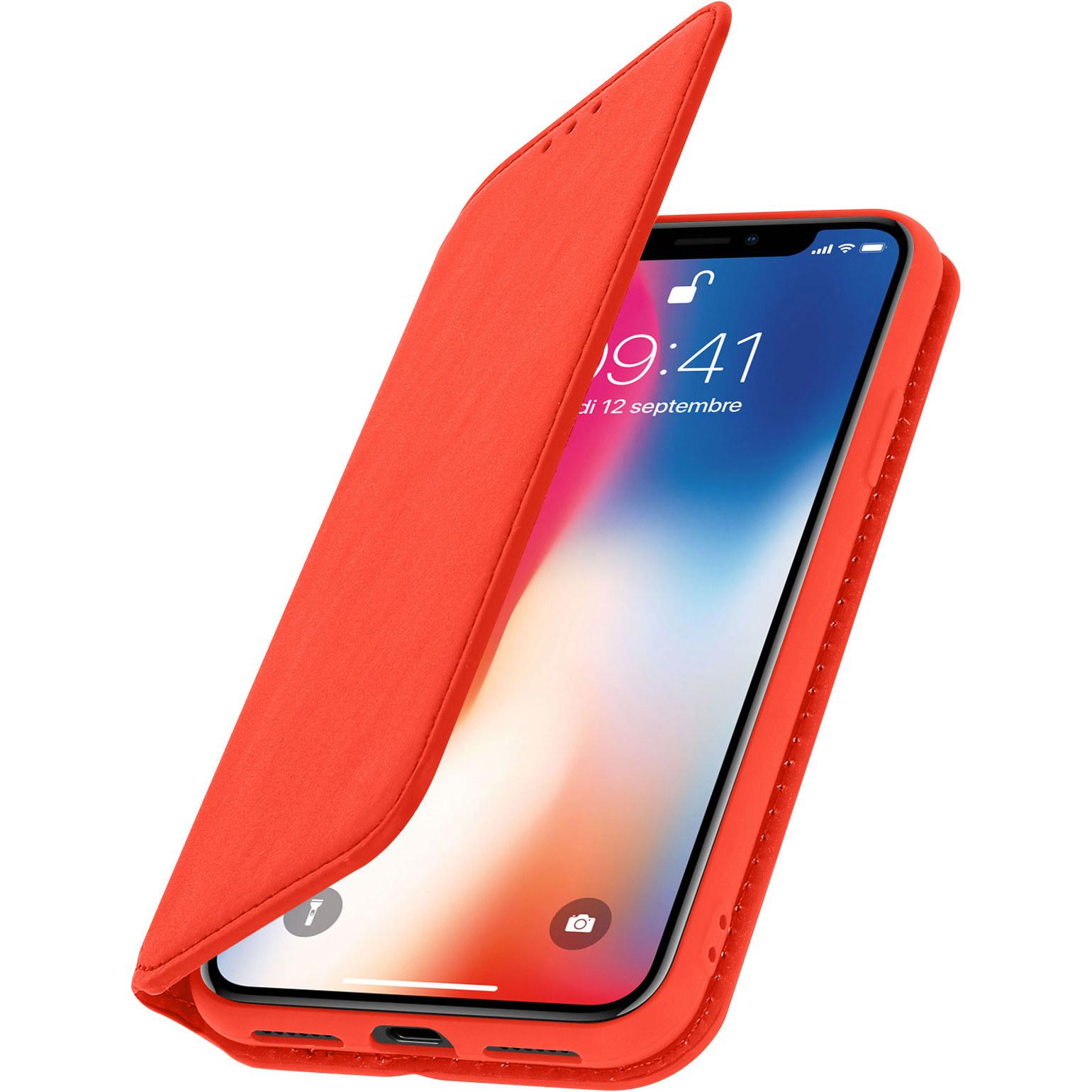 Thumbnail - Avizar Elec Series (Apple iPhone XS), Smartphone Hülle, Rot