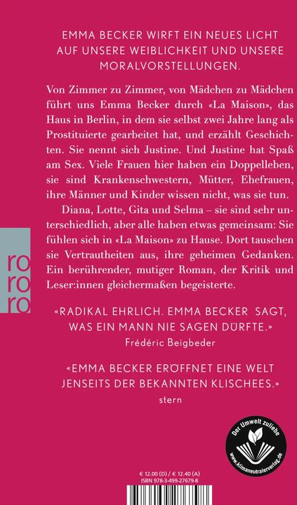 Produktbild La Maison (Deutsch, Emma Becker, 2021)