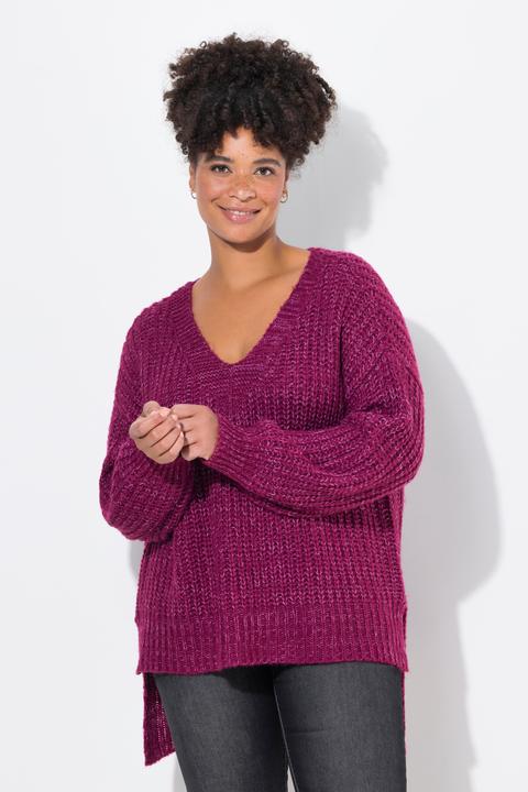 Image du produit Janet & Joyce Pullover, oversized, V-Ausschnitt (54)