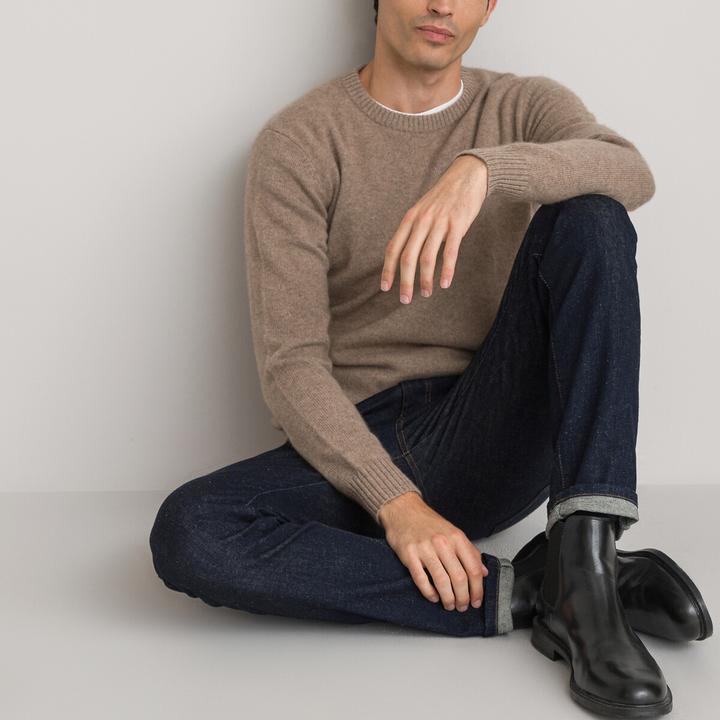 Produktbild La Redoute Collections Kaschmir-Pullover mit rundem Ausschnitt (XXL)