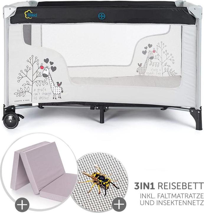 Produktbild Fillikid Reisebetten Reisebett Set inkl. Komfort-Matratze und