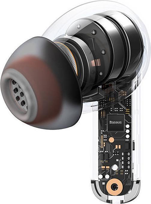 Actual product image Baseus Earphones TWS Bowie MZ10 (black) (ANC, 20 h, Wireless)