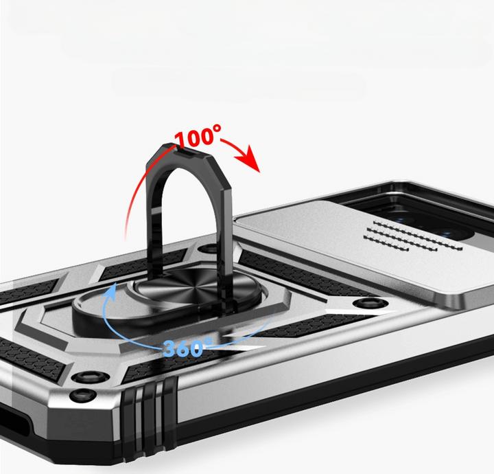 Actual product image Cover-Discount Google Pixel 8a - Armor Case with kickstand (Google Pixel 8a)