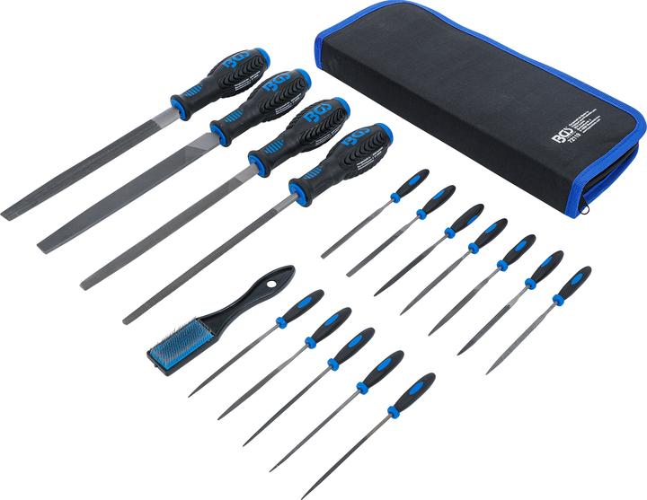 Actual product image BGS Workshop file and needle file set (320 mm)