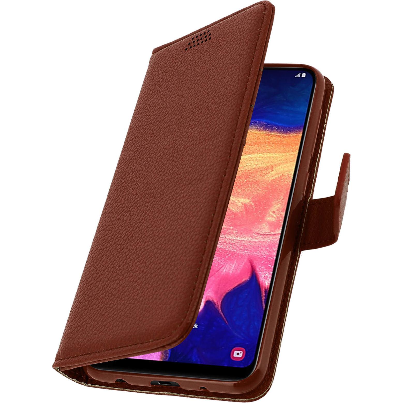 Thumbnail - Avizar Lenny Series (Samsung Galaxy A10), Smartphone Hülle, Braun