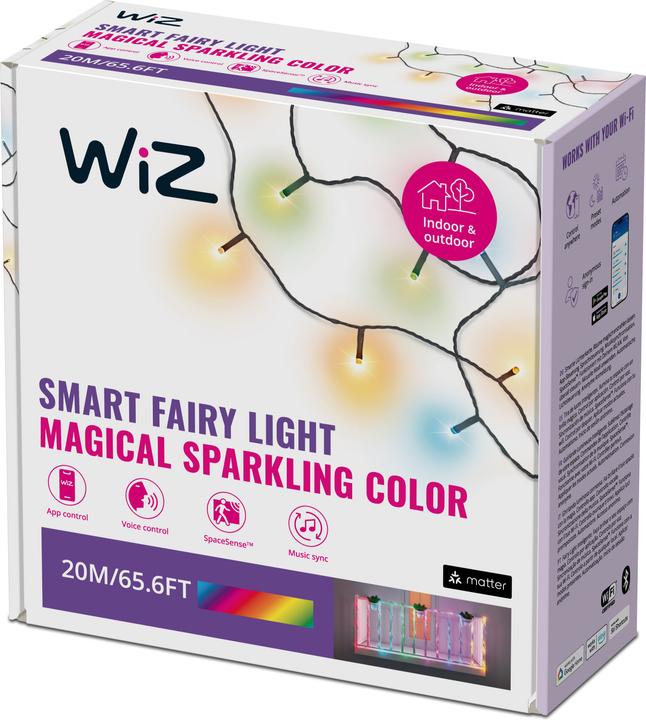 Actual product image WiZ Fairy Light Colour Outdoor (20 m)