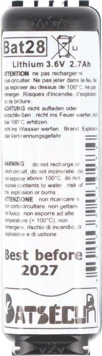 Immagine prodotto AccuCell Akku passend für den DAITEM BATLi28 Li-ion Akku 3,6 Volt 2000mAh (1 pz., Specifico del dispositivo, 2000 mAh)