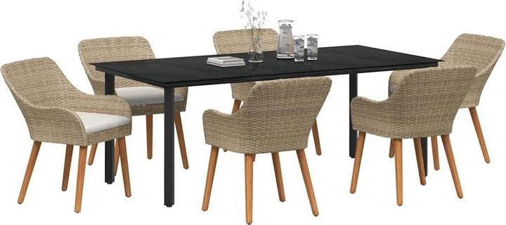 Actual product image vidaXL Garden dining set (100 cm)