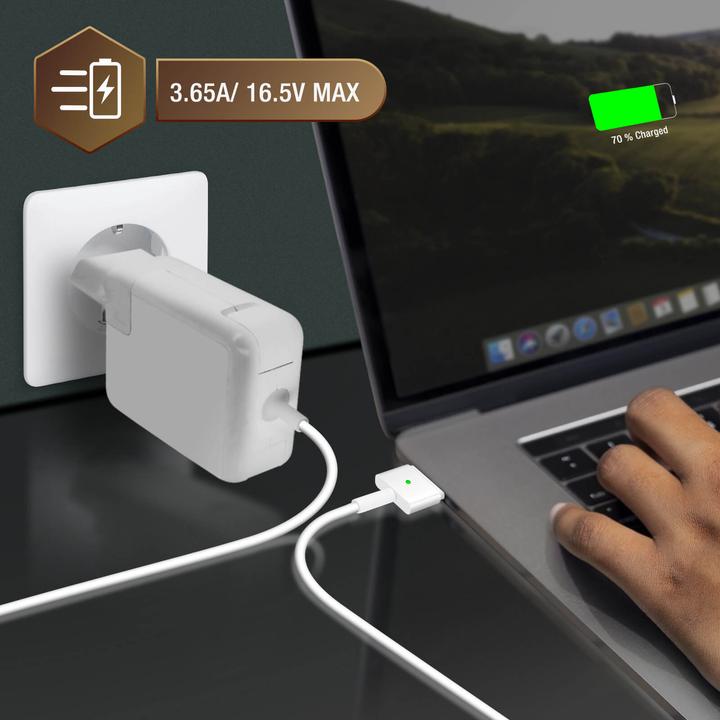Actual product image LinQ A2-60 MagSafe 2 60W Charger (60 W)
