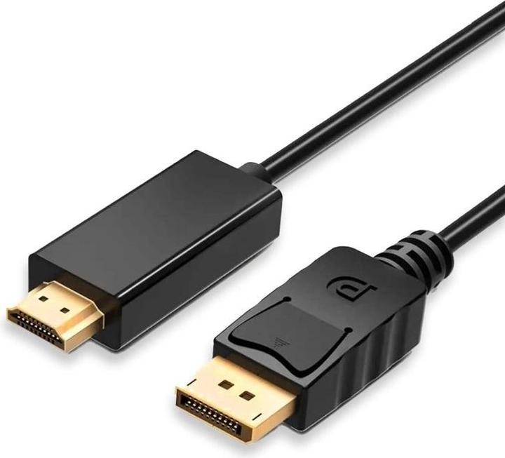 Actual product image Hermex DisplayPort – HDMI (5 m)