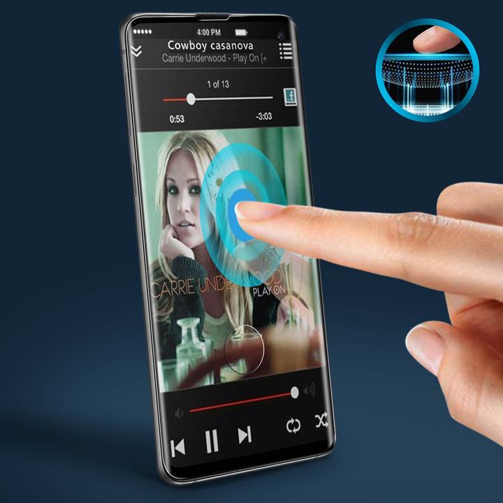 Actual product image Avizar Display protection film, case friendly protection (1 Piece, Samsung Galaxy S10)