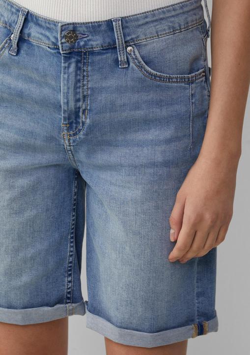 Actual product image S.Oliver Jeans-Hose Bermuda-Jeans Karolin / Regular Fit / Mid Rise / Turn-up (36)