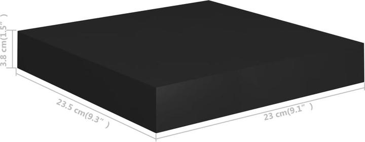 Actual product image vidaXL Wandregal (23.50 x 23 x 4 cm)