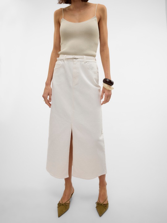 Produktbild Vero Moda VMLIZZY Hohe Taille Langer Rock Jeansrock (XS)