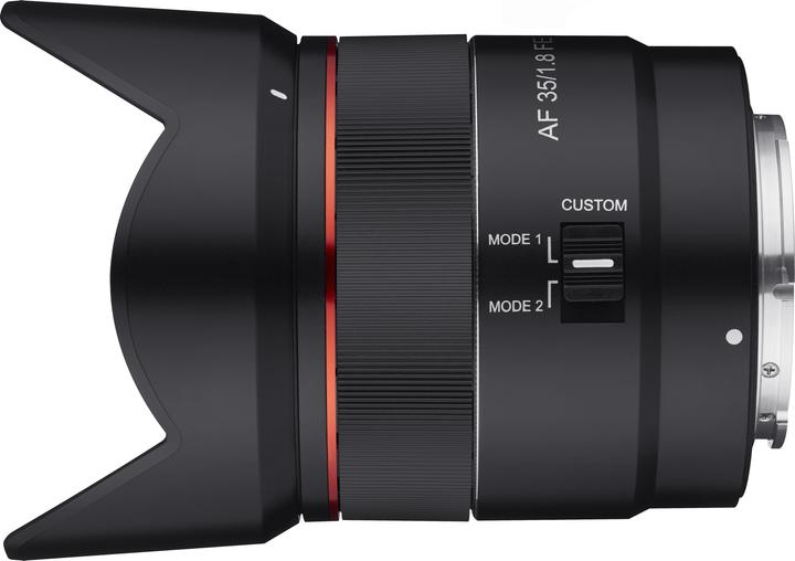 Actual product image Samyang AF 35mm f/1.8 FE (Sony E, full size, APS-C / DX)