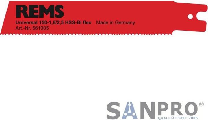 Productafbeelding Rems 561005 - Blad universele zaag 150 mm, 1 stuk
