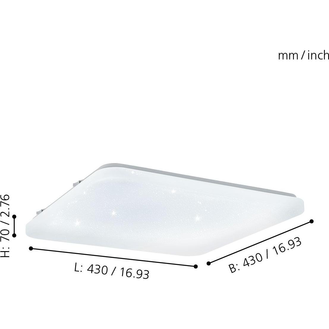 Thumbnail - EGLO, Wandleuchte + Deckenleuchte, Frania-s (3900 lm)
