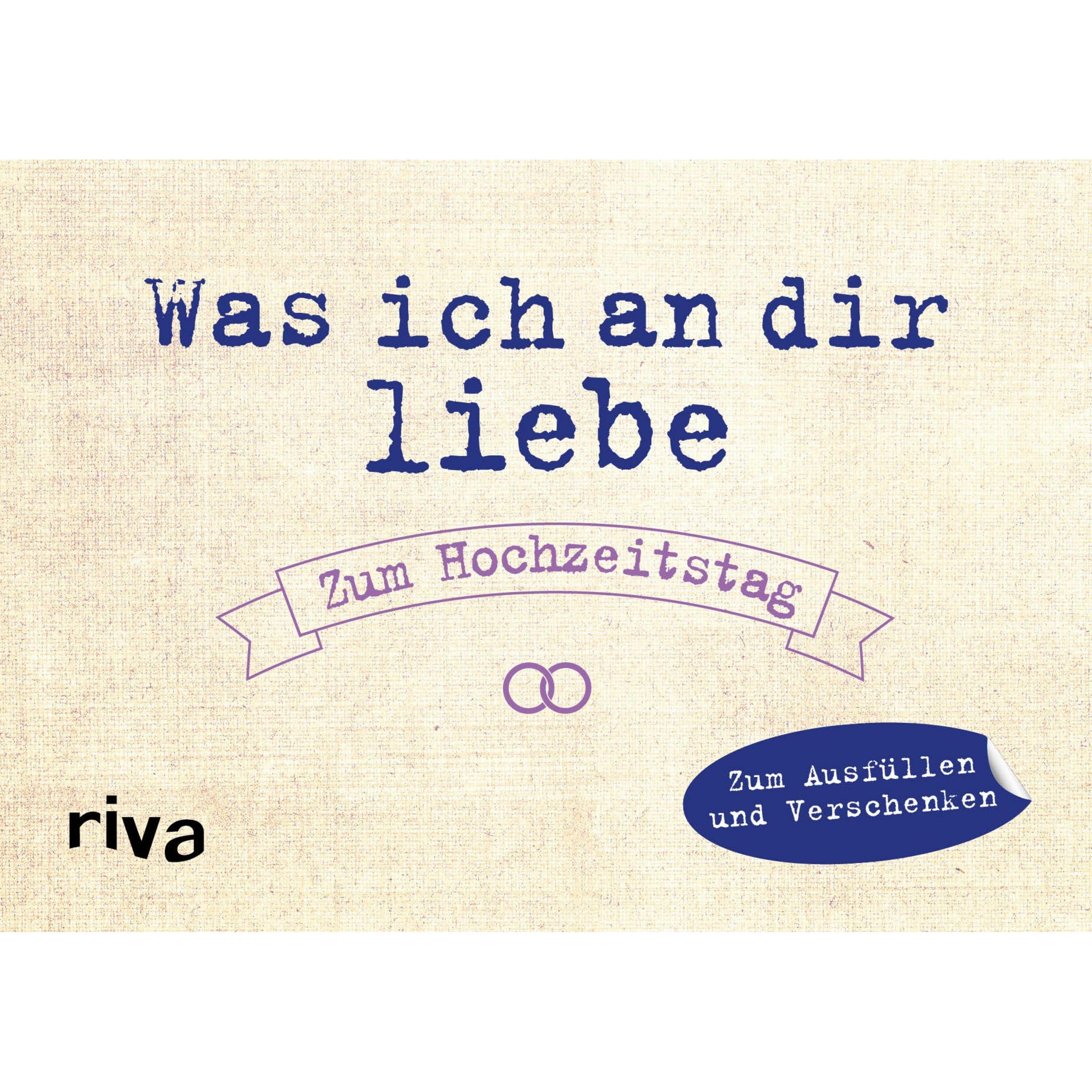 Thumbnail - Was ich an dir liebe – Zum Hochzeitstag, Belletristik von Alexandra Reinwarth