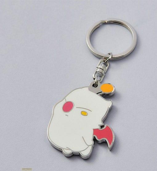 Actual product image Square Enix Final Fantasy Series metal keyring Moogle