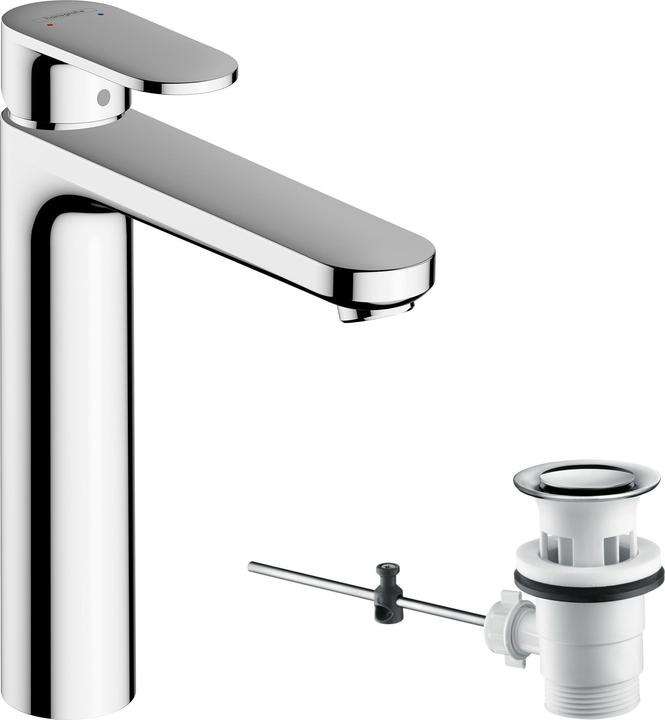 Actual product image hansgrohe Vernis Blend single-lever washbasin mixer 190 with pop-up waste