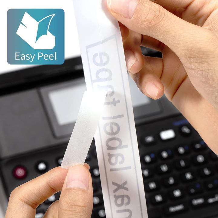 Produktbild Fimax Tech Schriftband TZe-251 (2.40 cm, Schwarz)