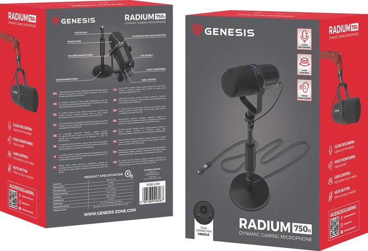 Actual product image Genesis RADIUM 750D