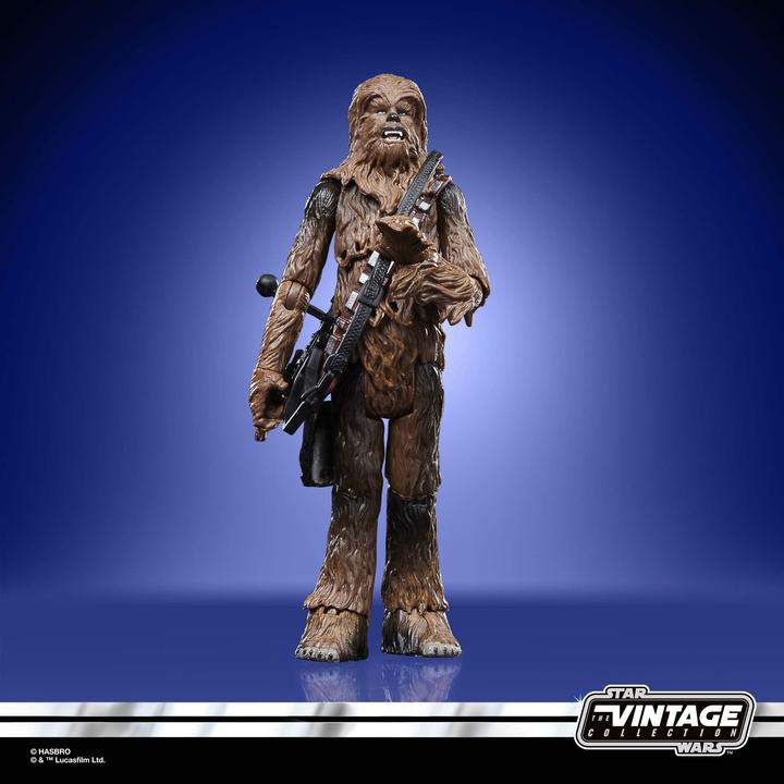 Immagine prodotto Hasbro Veicolo della collezione vintage di Star Wars Episodio VI con action figure AT-ST e Chewbacca