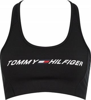 Actual product image Tommy Hilfiger Ladies Unlined Triangle Bralette Triangle Bra, Black, S (S)