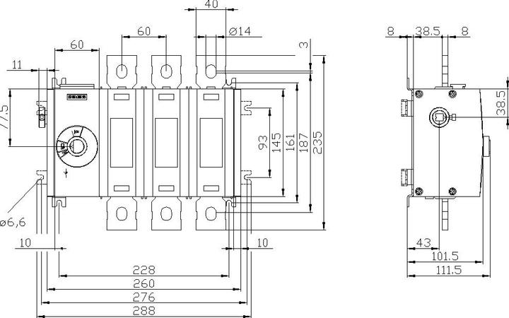 Immagine prodotto Siemens Interruttore sezionatore