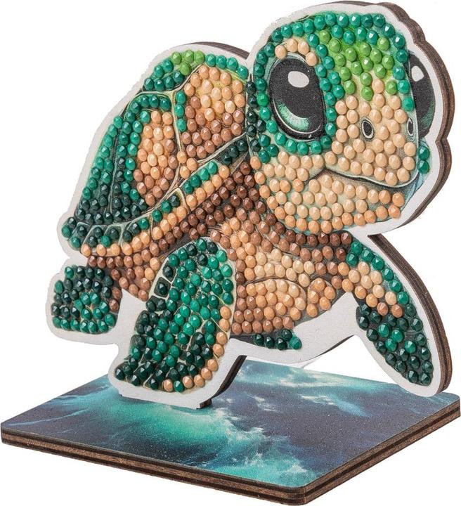 Image du produit Craft Buddy Ozean Schildkröte, Crystal Art Buddy, ca. 11x8cm