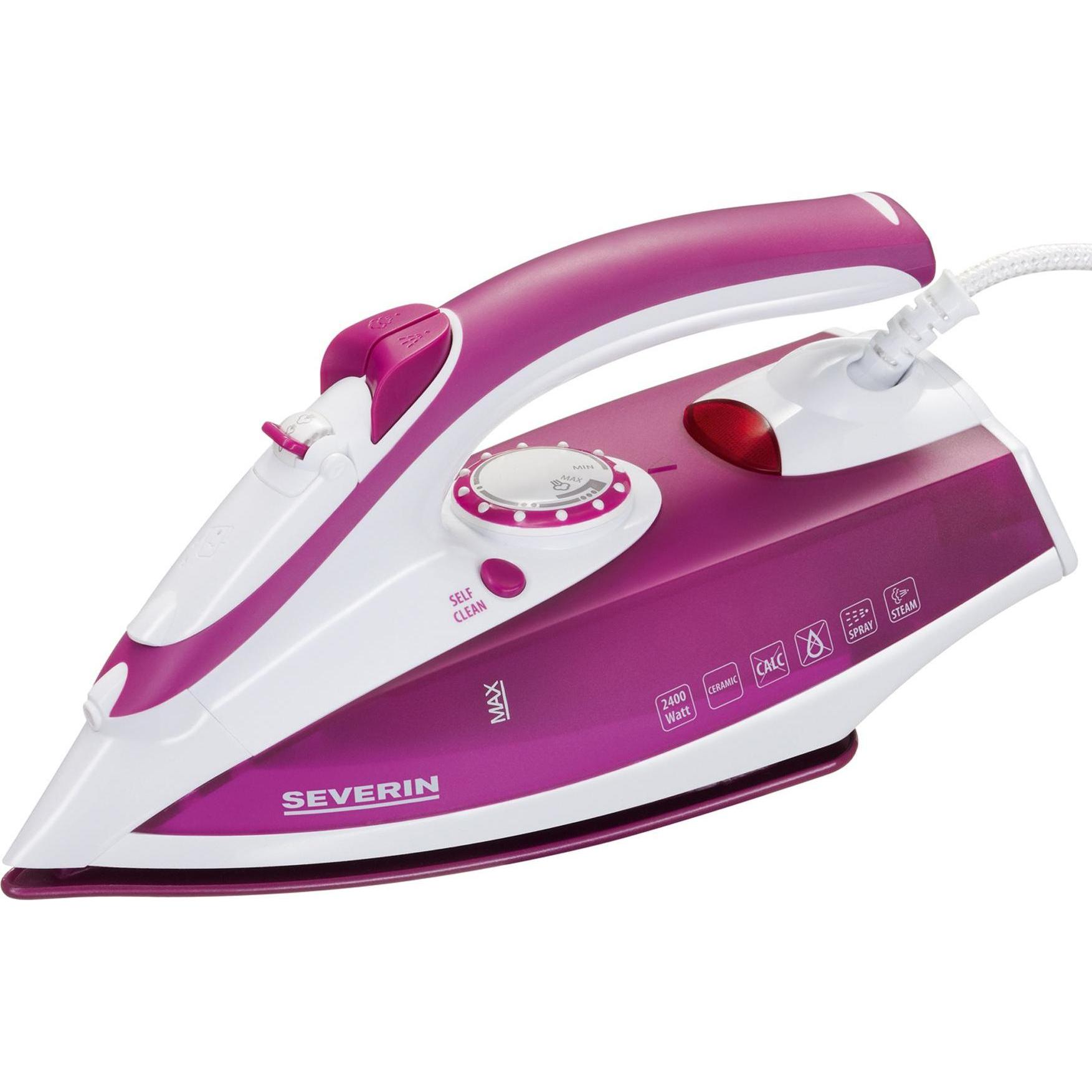 Thumbnail - Severin Ba 3243, Bügeleisen, Pink, Weiss