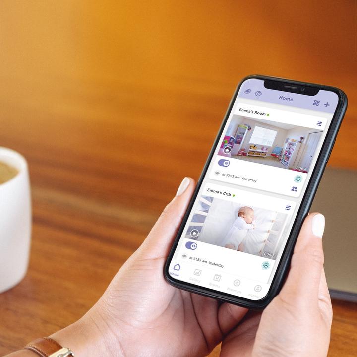 Actual product image Hubble Connected Nursery Pal Dual Vision (Baby Monitor Audio, 300 m)