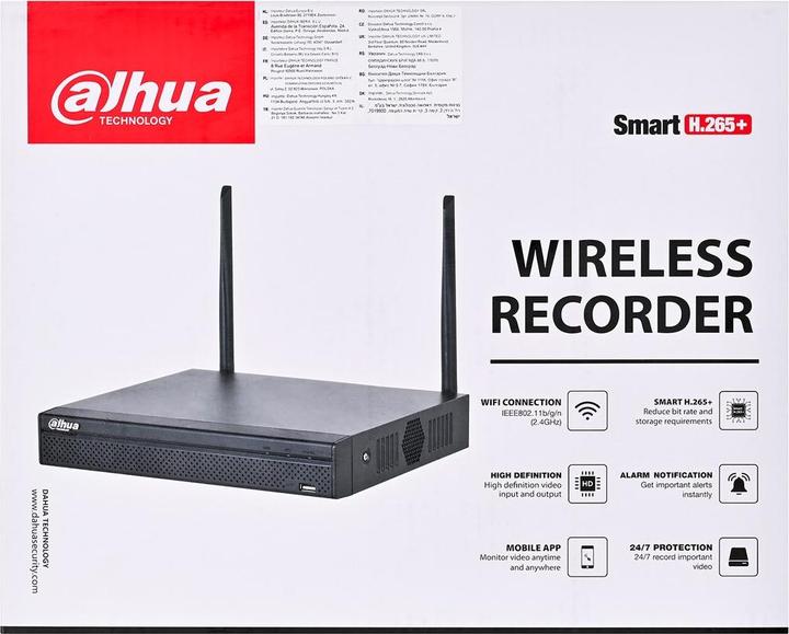 Actual product image Dahua NVR1104HS-W-S2-CE (Network Video Recorder (NVR))