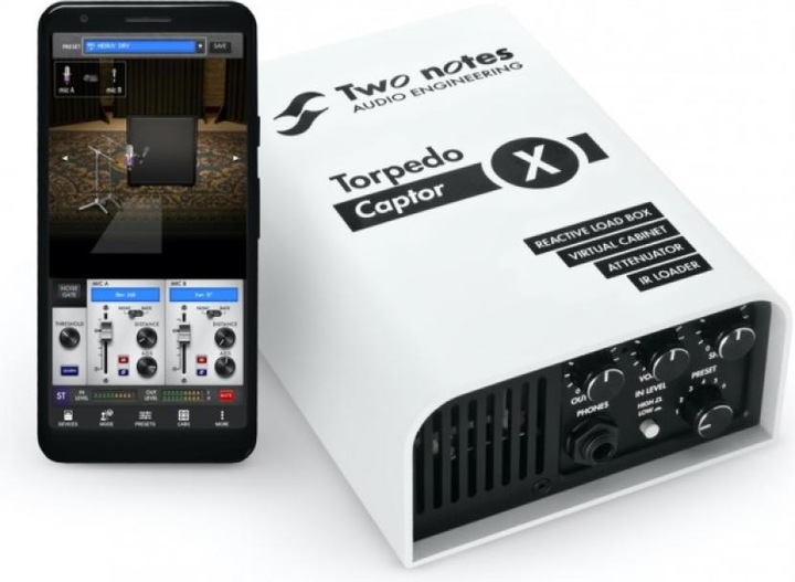 Produktbild Two Notes Torpedo Captor X (16) (Cab Simulator, Attenuator)