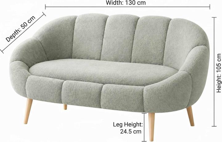 Produktbild Atelier del Sofa Lida 2-Seat Sofa (2-Sitzer)