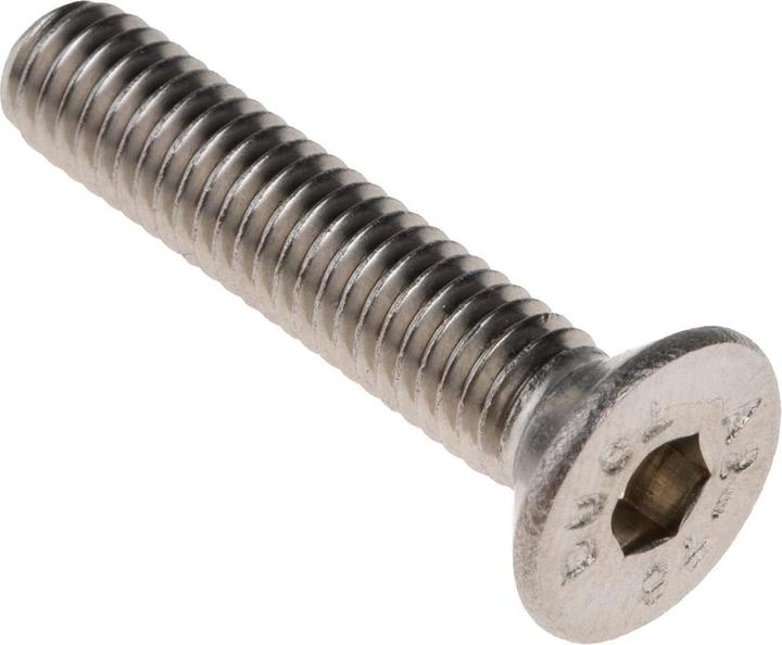Produktbild RS PRO Schrauben Senkkopf DIN7991 M6x30mm (50 Schrauben pro Stück)