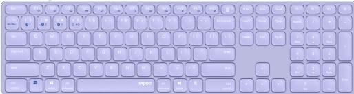 Produktbild Rapoo E9800M MULTI-MODE WL KEYBOARD LL (DE, Kabellos)