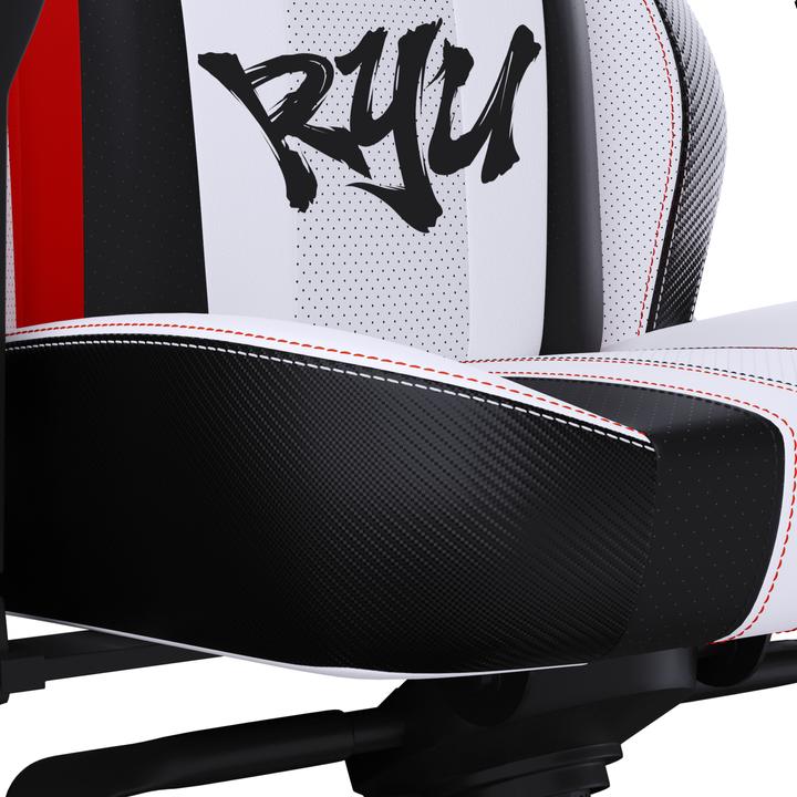 Image du produit Cooler Master Fauteuil Caliber X2 Street Fighter 6 Ryu (Noir/Blanc/Rouge)
