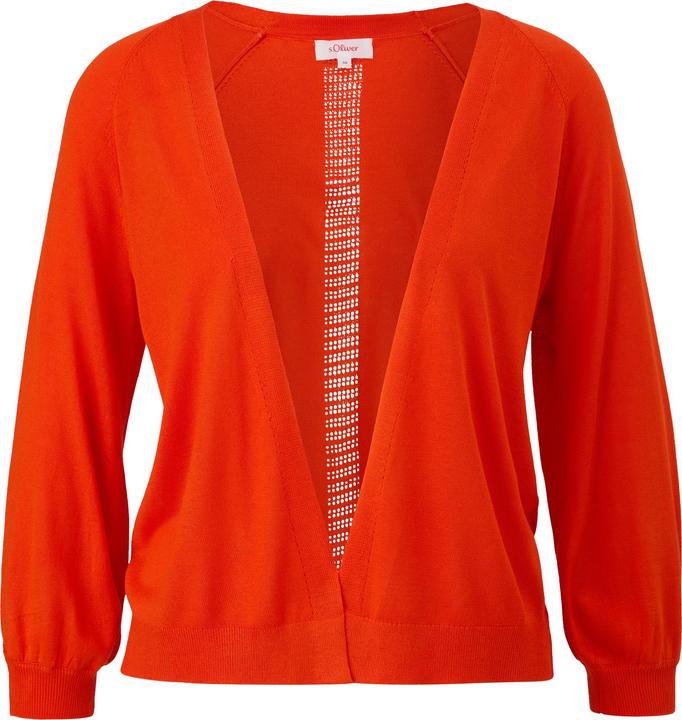 Produktbild s.Oliver Strickjacke Leichte Strickjacke aus Viskose (36)