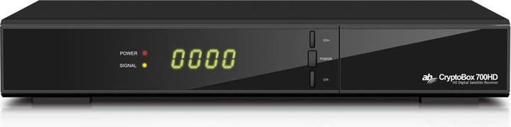 Immagine prodotto Abcom AB CryptoBox 700HD Cavo, Ethernet (RJ-45), IPTV Full HD Nero (DVB-S, DVB-S2)