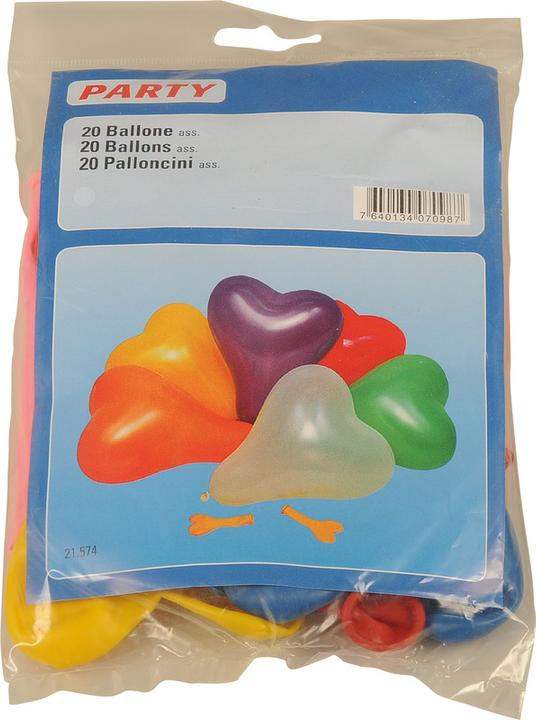 Party Ballone Herz (20x)