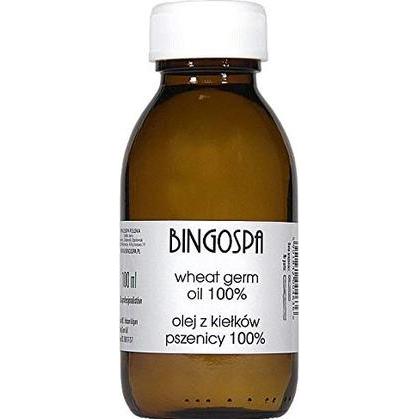 BingoSpa, Lozione corpo, Olio di germe di grano per acne, cicatrici da acne, scottature, eruzioni cutanee, irritazioni della (Olio corpo, 100 ml)