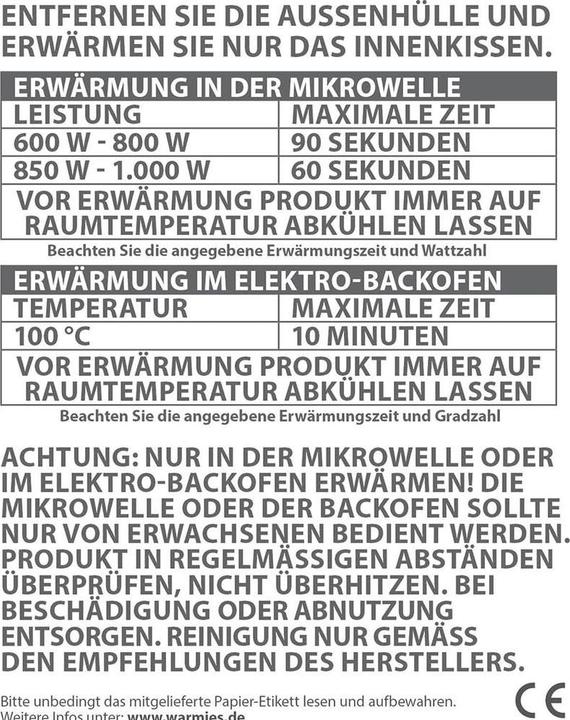 Actual product image Warmies Sheep (32 cm)