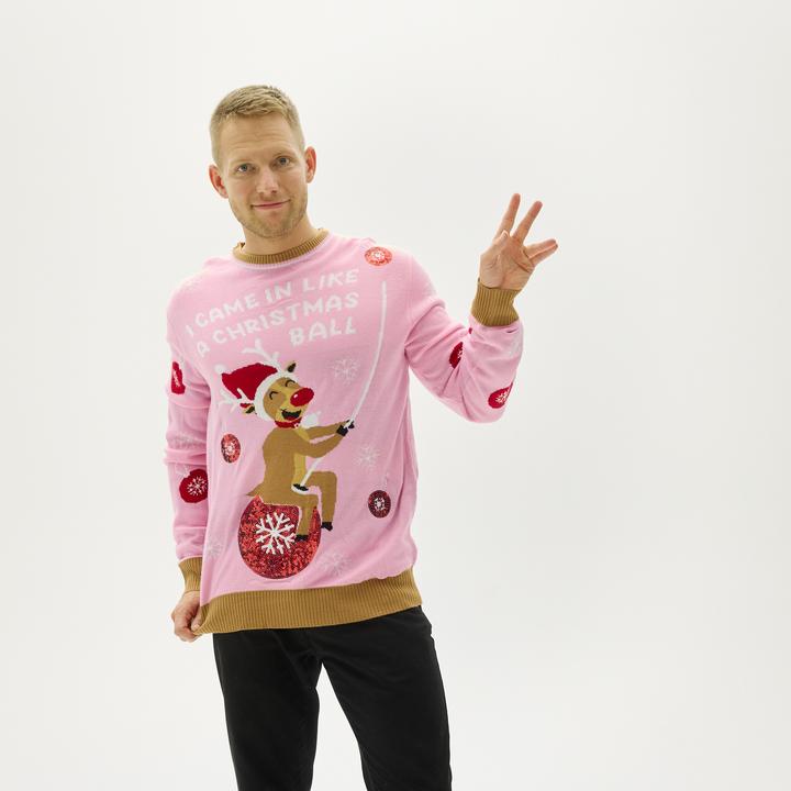 Actual product image Christmas Sweats I Came In Like A Christmas Ball (XS)