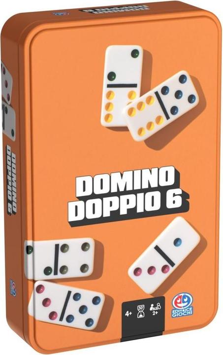 Spin Master EG classic travel Dominoes, in metal case