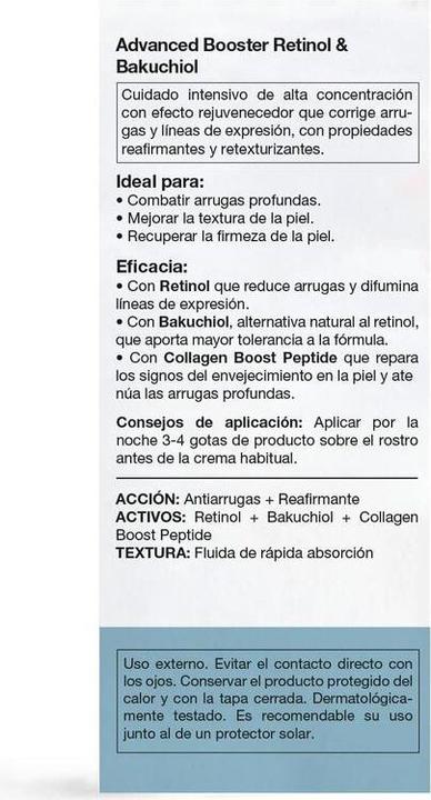 Actual product image Bella Aurora Anti-Aging Serum Advanced Booster Retinol 30ml (30 ml)