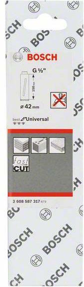 Immagine prodotto Bosch Professional Zubehör PRO Core Cutter asciutto, 42 x 150 mm, G 1/2 pollici (42 mm)