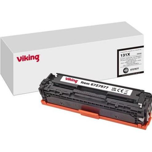 Viking, Toner, Tonerkartusche Kompatibel HP 131X CF210X Schwarz (BK)