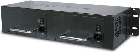 Produktbild Planet 15-slot 48,3cm19Zoll Medienkonverter Chassis mit redundanter Energie-Option